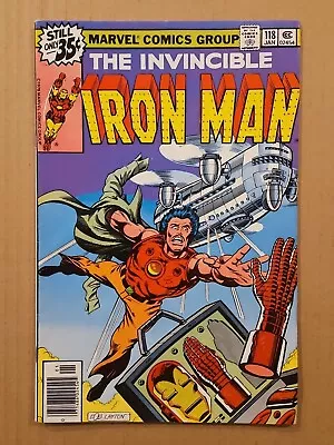 Buy Iron Man #118 1st James Rhodes Marvel 1979 FN+ • 15.80£