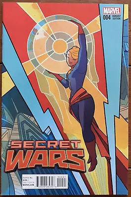 Buy Secret Wars 4, Variant Cover, Marvel Comics, September 2015, Vf • 4.99£