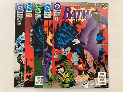 Buy BATMAN 492 495 496 498 499 DC Comics (1993) Kelley Jones Covers Moench Unread! • 6.84£