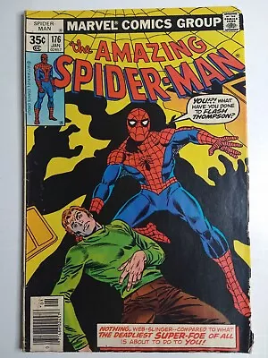 Buy Marvel Comics Amazing Spider-Man #176 1st Green Goblin (Dr. Barton Hamilton) FN • 23.49£
