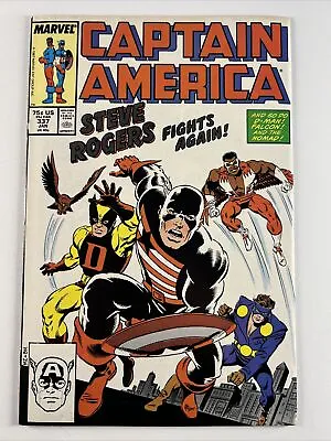 Buy Captain America #337 (1988) Avengers #4 Homage | Marvel Comics • 7.94£