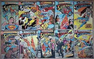 Buy Superman (Vol. 1) #340, #341, #342, #343, #344, #345, #346, #347, #348, #349 VFN • 34.99£