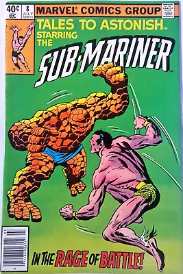 Buy TALES TO ASTONISH STARRING THE SUB-MARINER 8 Marvel 1980 • 5.99£