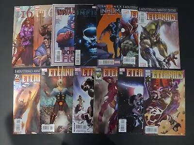 Buy Assorted Marvel Comics: Eternals, Uncanny Inhumans, Infinity +more - Lot Of (13) • 5.57£