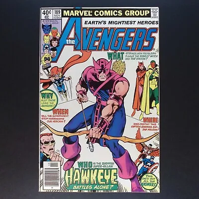 Buy Avengers #189 | Marvel 1979 | John Byrne | NM- • 6.72£