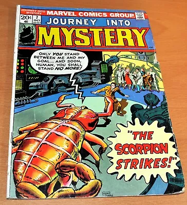 Buy Journey Into Mystery #7 - Oct. 1973- Marvel Comics - $0.20 VG • 2.33£
