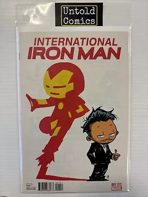 Buy International Iron Man #1 Skottie Young Variant Edition 2016 Marvel Comics • 7.99£