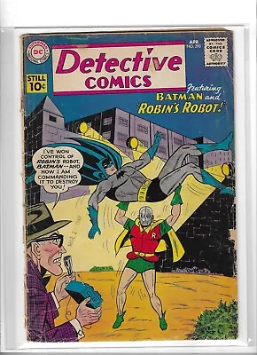 Buy Detective Comics # 290 Fair/Good Scarce DC 10 Cents Issue • 29.95£