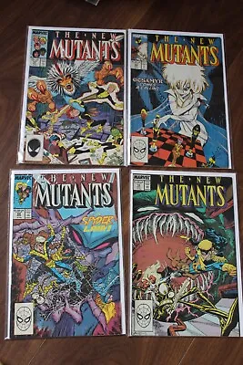 Buy Marvel New Mutants 57 68 69 70 - 4 Comic Set Run Rare 7.0 1987 Bag Board Team • 9.99£