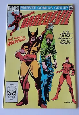 Buy Daredevil #196 Wolverine Appearance (July 1983, Marvel Comics) MT Condition • 15.83£