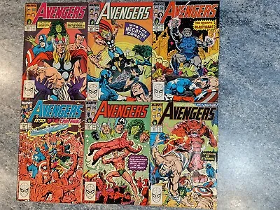 Buy The Avengers 305 306 307 308 309 310 (1989) All In Good Condition. John Byrne! • 3.25£