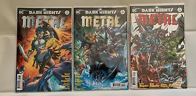 Buy DC Comics Dark Nights Metal #1-3 First Print Jim LeeVariant Covers (2017) • 19.99£