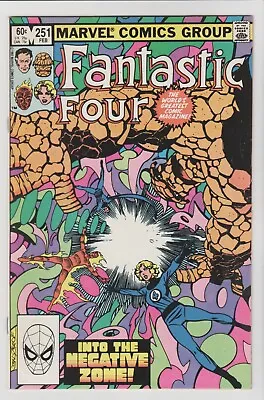 Buy Fantastic Four #251 ( Vf/nm  9.0 ) 251st Issue Fantastic Four Vs Neg Zone • 5.16£