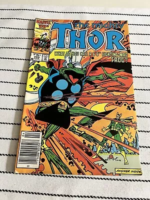 Buy Marvel Comics The Mighty Thor #366 Key 1st Throg Cover 1986 • 11.85£