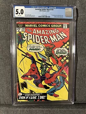 Buy Amazing Spider-Man #149 (1975) Key 1st Spider-Man Clone Appearance CGC 5.0 • 56.30£