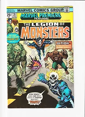 Buy Marvel Premiere #28 Cgc 8.0 First Appearance Of The Legion Of Monsters Morbius • 138.30£