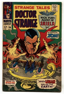 Buy Strange Tales #156--1967-- Dr Strange--Nick Fury--MARVEL--comic Book • 24.98£