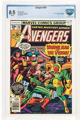 Buy Avengers #158 CBCS 8.5 Marvel NEWSSTAND ORIGIN AND 1ST APP OF GRAVITON Not CGC • 62.67£