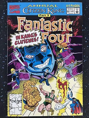 Buy Fantastic Four Annual #25 (1st Cameo App Anachronauts: Kang Mercenaries) NM 9.4 • 12.79£