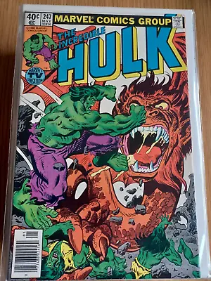 Buy Incredible Hulk 247 - 1980 • 4.99£