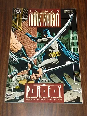 Buy Batman Legends Of The Dark Knight #15 Nm Condition February 1991 • 4.99£