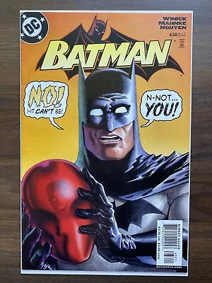 Buy Batman #638 (DC 2005) Red Hood Revealed To Be Jason Todd • 15.99£