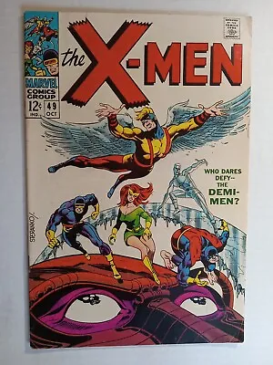 Buy Uncanny X-Men 49 (Marvel 1968) 7.0 1st Lorna Dane (Polaris) & Mesmero • 245.77£
