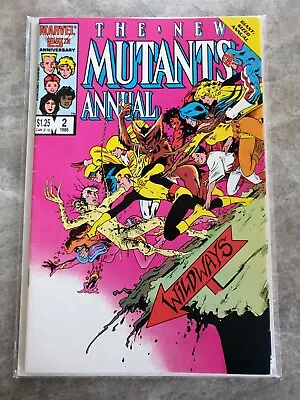 Buy New Mutants Annual #2 Vol 1. 1st US Appearance Of Psylocke VF+ • 43.03£