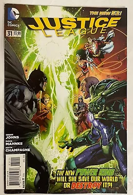 Buy Justice League #31 (2014) VF 1st Jessica Cruz As Power Ring • 15.93£
