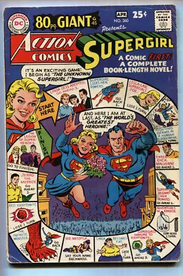 Buy ACTION COMICS #360--comic Book--DC--SUPERGIRL--1968 • 21.68£
