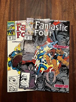 Buy Fantastic Four #347 348 (1990) Hulk! Spider-man! Wolverne! Ghost Rider! New! Vf • 7.90£