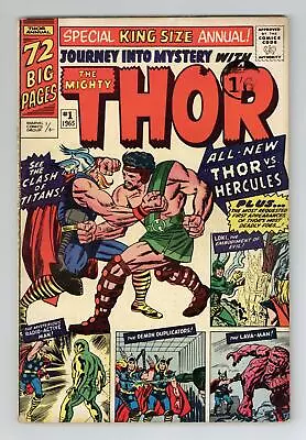 Buy Thor Journey Into Mystery #1 VG+ 4.5 1965 • 202.73£
