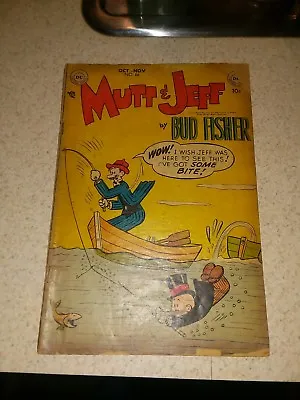 Buy Mutt And Jeff #66 DC Comics 1953 Golden Age Precode Humor Strip Binky Appearance • 14.03£