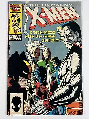 Buy Uncanny X-Men #210 (1986) 1st Marauders Cameo ~ Marvel Comics • 3.83£