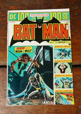 Buy Batman #255 (1974 DC Comics) Neal Adams Cover Art 1st App. Anthony Lupus VG/FN • 31.58£