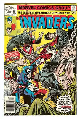 Buy Invaders #18 9.0 // 1st Appearance Of The Destroyer Marvel Comics 1977 • 31.18£