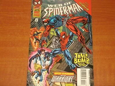Buy Marvel Comics: WEB OF SPIDER-MAN #129  Oct. 1995  New Warriors, Overpower Card • 5.99£
