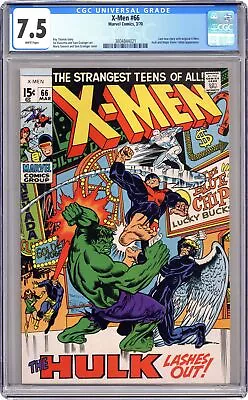Buy Uncanny X-Men #66 CGC 7.5 1970 3804844021 • 136.54£