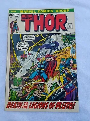 Buy The Mighty Thor #199 ( Marvel  Comics)1972 Pluto Key Issue  • 59.96£