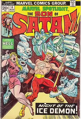 Buy Marvel Spotlight #14 - The Son Of Satan - Ice And Hellfire! • 6.39£