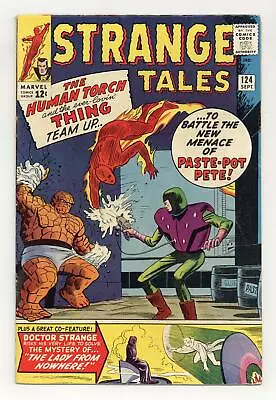 Buy Strange Tales #124 VG+ 4.5 1964 • 34£