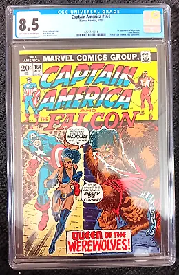 Buy Captain America #164 CGC 8.5 1973!! • 86.88£