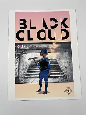 Buy Black Cloud Promo Flyer Print #1 CVR Size: 8.5 X 11 Saga Isom Red Sonja Black • 19.05£
