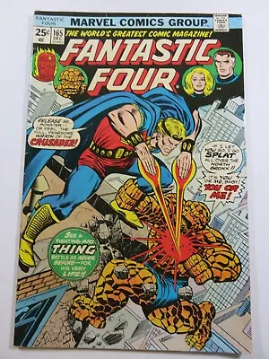 Buy Fantastic Four #165 1975  Death Of Crusader George Perez Art Marvel Comics • 3.24£