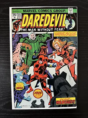 Buy Daredevil #123 1st Jackhammer Hydra FN/VF 1975 Marvel Comics • 8.03£