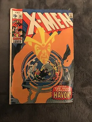 Buy Uncanny X-Men 58 First Appearance Of Havok In Costume SEE THE PICS RARE COMIC • 256.25£