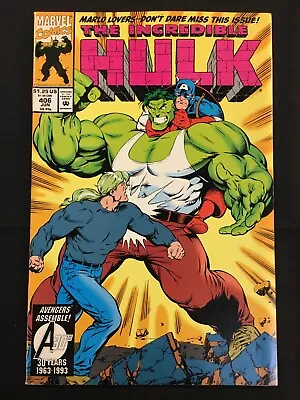 Buy The Incredible Hulk 406 CAPTAIN AMERICA Gary FRANK Madman V 1 Avengers XMen • 6.32£