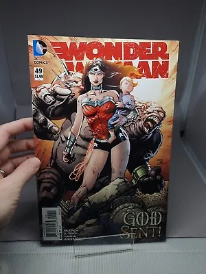 Buy WONDER WOMAN #49 Finch Cover RARE  52 Newsstand Edition [DC Comics, 2016] • 19.76£
