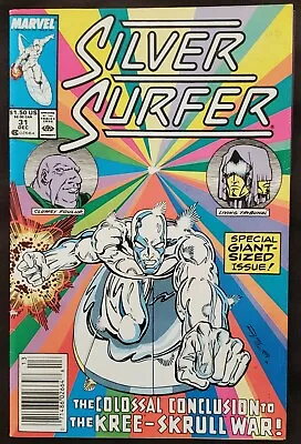 Buy Silver Surfer #31 - (1989) Newsstand Variant Edition [Special Giant Sized Issue] • 3.15£