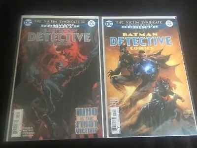 Buy Detective Comics DC Universe Rebirth #943- #944 ( 2016) Comics Lot X 2 • 7.89£
